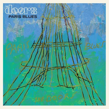 DOORS THE-PARIS BLUES BLUE VINYL LP *NEW*