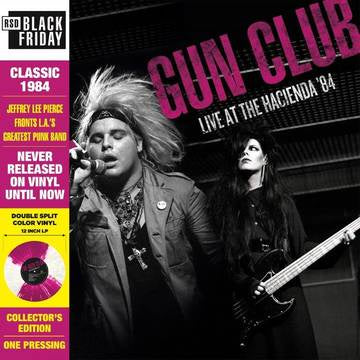 GUN CLUB THE-LIVE AT THE HACIENDA '84 PURPLE/ WHITE VINYL LP *NEW*