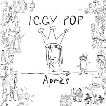 POP IGGY-APRES PINK VINYL LP *NEW*