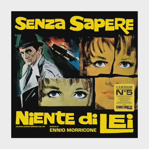SENZA SAPERE NIENTE DI LEI OST-ENNIO MORRICONE YELLOW VINYL LP *NEW*