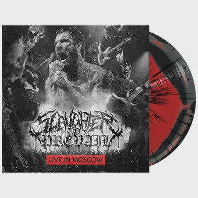 SLAUGHTER TO PREVAIL-LIVE IN MOSCOW RED/ SILVER/ BLACK SPLATTER VINYL LP *NEW*