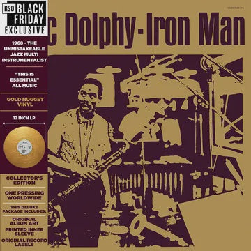 DOLPHY ERIC-IRON MAN GOLD NUGGET VINYL LP *NEW*