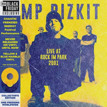 LIMP BIZKIT-ROCK IM PARK 2001 BLUE/ YELLOW MARBLED VINYL 2LP *NEW*