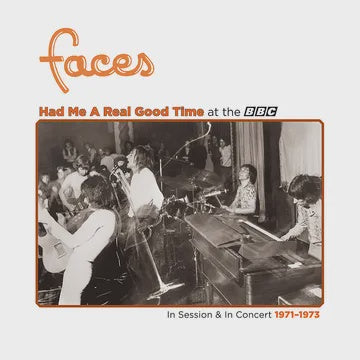 FACES-HAD ME A REAL GOOD TIME-AT THE BBC ORANGE VINYL LP *NEW*
