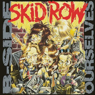 SKID ROW-B-SIDE OURSELVES YELLOW/ BLACK MARBLE VINYL 12" EP *NEW*