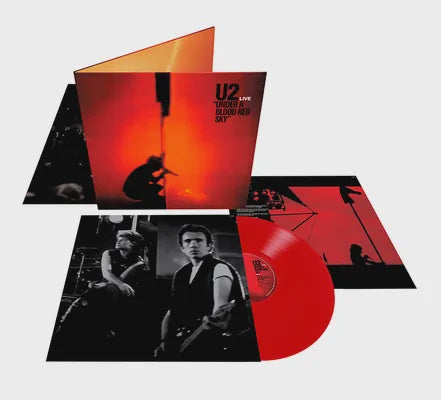 U2-LIVE UNDER A BLOOD RED SKY RED VINYL LP *NEW*