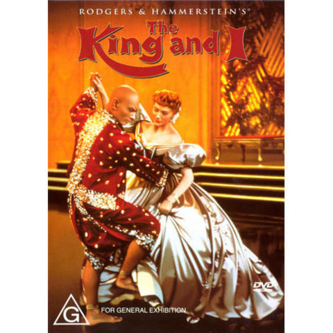 THE KING AND I DVD VG