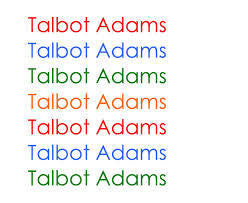 ADAMS TALBOT-TALBOT ADAMS LP *NEW*