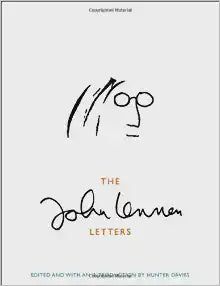 JOHN LENNON LETTERS THE-BOOK VG