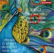 KODALY-HARY JANOS SUITE ETC JARVI CD VG