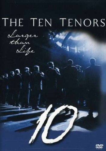 TEN TENORS-LARGER THAN LIFE DVD VG