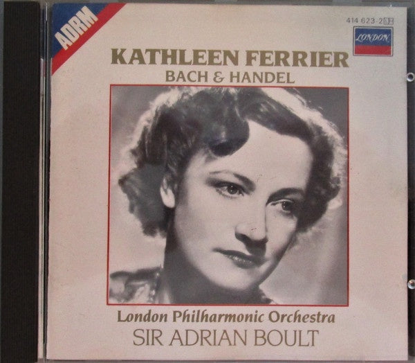 FERRIER KATHLEEN-SINGS BACH & HANDEL CD VG