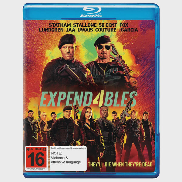 EXPENDABLES 4 THE - BLURAY NM