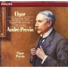 ELGAR-SYMPHONY NO 1 ANDRE PREVIN CD VG