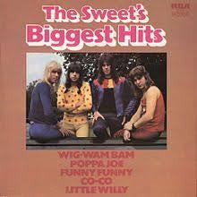 SWEET THE-BIGGEST HITS LP VG COVER VG+