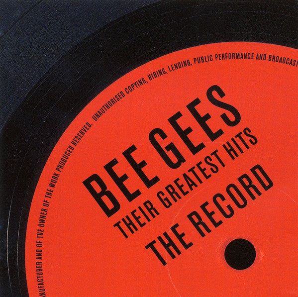 BEES GEES-THEIR GREATEST HITS THE RECORD 2CD VG