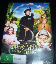 NANNY MCPHEE &  THE BIG BANG DVD VG