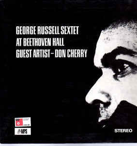 RUSSELL GEORGE SEXTET WITH DON CHERRY-AT BEETHOVEN HALL LP NM COVER VG+