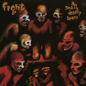 FIGHT-A SMALL DEADLY SPACE RED/ BLACK MARBLED VINYL LP *NEW*