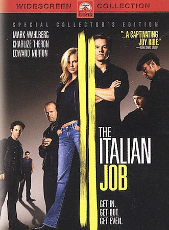 ITALIAN JOB REGIO ONE DVD VG