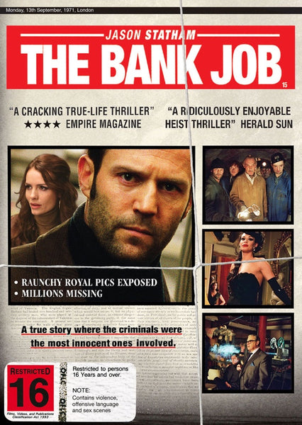 BANK JOB THE-REGION 4  DVD R16 VG