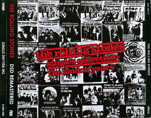 ROLLING STONES THE-SINGLES COLLECTION THE LONDON YEARS 3CD NM