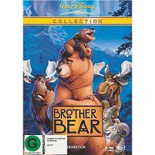BROTHER BEAR FILM REGION 4 DVD VG
