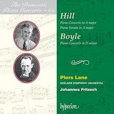 HILL/ BOYLE-PIANO CONCERTOS PIERS LANE CD *NEW*