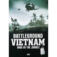 BATTLEGROUND VIETNAM WAR IN THE JUNGLE 5DVD VG+