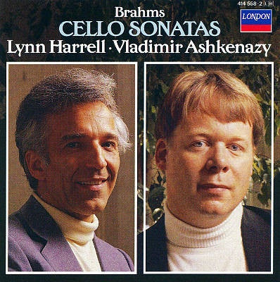 BRAHMS-CELLO SONATAS ASHKENAZY & HARRELL CD VG