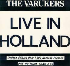 VARUKERS THE-LIVE IN HOLLAND LP EX COVER VG+