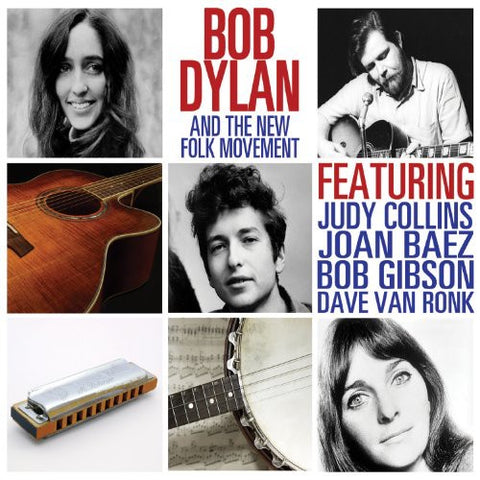 DYLAN BOB-BOB DYLAN & THE NEW FOLK MOVEMENT CD VG