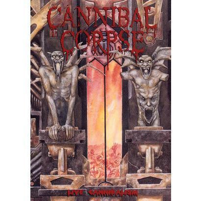 CANNIBAL CORPSE-LIVE CANNIBALISM DVD VG
