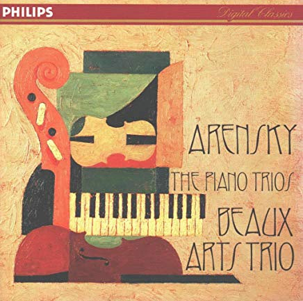 ARENSKY-THE PIANO TRIOS CD VG