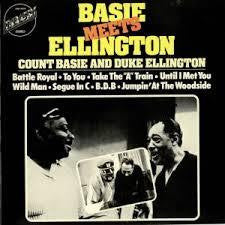 BASIE COUNT & DUKE ELLINGTON-BASIE MEETS ELLINGTON LP NM VG+