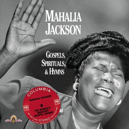 JACKSON MAHALIA-GOSPELS, SPIRITUALS, & HYMNS 2CD VG