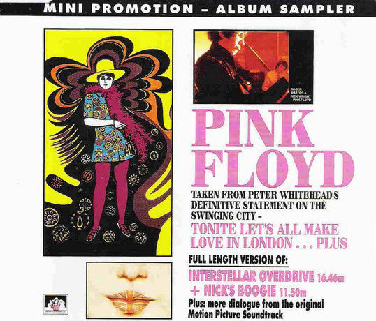 PINK FLOYD-TONITE LET'S ALL MAKE LOVE IN LONDON CD SINGLE VG