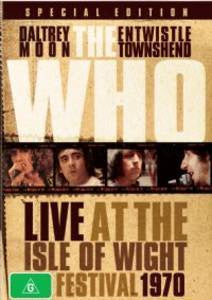 WHO THE-LIVE AT THE ISLE OF WIGHT FESTIVAL 1970 DVD VG
