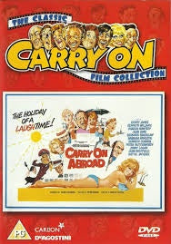 CARRY ON ABROAD-DVD VG