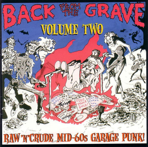BACK FROM THE GRAVE VOLUME TWO-VARIOUS ARTISTS LP *NEW*