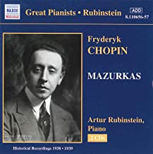 CHOPIN-MAZURKAS ARTUR RUBINSTEIN 2CD VG