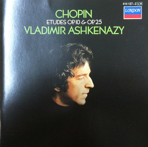 CHOPIN-ETUDES OP 10 & 25 ASHKENAZY CD VG