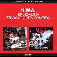 N.W.A.-EFIL4ZAGGIN/ STRAIGHT OUTTA COMPTON 2CD *NEW*