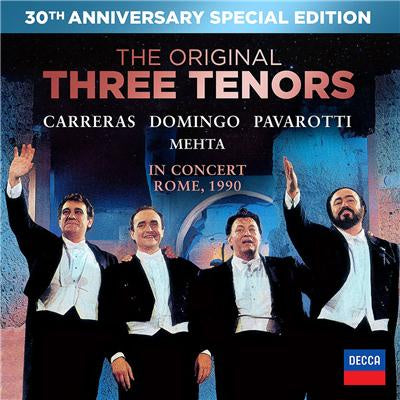 THREE TENORS THE-THE ORIGINAL THREE TENORS IN CONCERT CD+DVD *NEW*