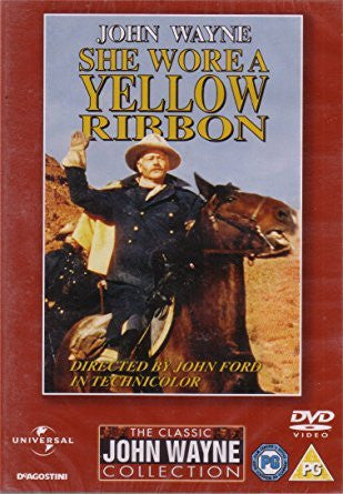 SHE WORE A YELLOW RIBBON REGION 2 DVD VG+