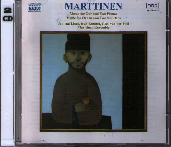 MARTTINEN-MUSIC FOR ONE AND TWO PIANOS +  FOR ORGAN 2CD *NEW*