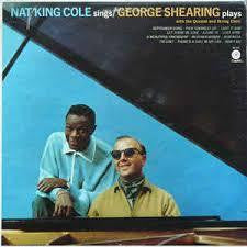 COLE NAT KING & GEORGE SHEARING-SINGS/ PLAYS LP VG COVER VG