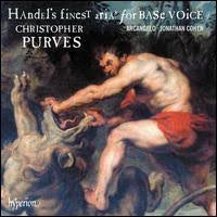 HANDEL-FINEST ARIAS FOR BASE VOICE CHRISTOPHER PURVES CD *NEW*