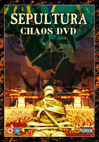 SEPULTURA-CHAOS DVD REGION DVD VG