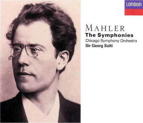 MAHLER-THE SYMPHONIES CHICAGO SYMPHONY SOLTI 10CD VG